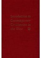 Introduction to Contemporary Civilization in the West cover