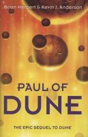 Paul of Dune cover