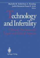 Technology and Infertility Clinical, Psychosocial, Legal, and Ethical Aspects cover