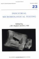 Industrial Microbiological Testing cover