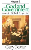 God and Government, Volume 2 cover
