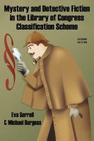 Mystery and Detective Fiction in the Library of Congress Classification Scheme cover