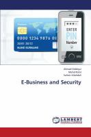 E-Business and Security cover