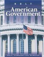 Holt American Government cover