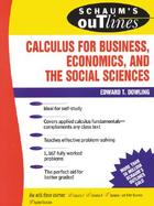Schaum's Outline of Calculus for Business, Economics, and The Social Sciences cover