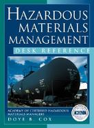 Hazardous Materials Management Desk Reference cover