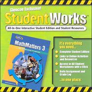 MathMatters 3: An Integrated Program, StudentWorks CD-ROM cover