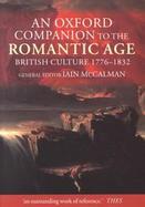 An Oxford Companion to the Romantic Age British Culture 1776-1832 cover