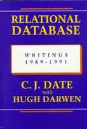 Relational Database Writings, 1989-1991 cover