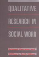 Qualitative Research in Social Work cover