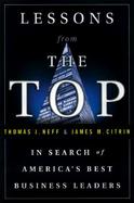 Lessons from the Top: In Search of America's Best Business Leaders cover