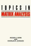 Topics in Matrix Analysis cover