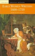 Early Women Writers 1600-1720 cover
