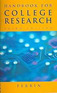 Handbook for College Research cover