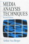 Media Analysis Techniques cover