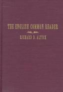 The English Common Reader A Social History of the Mass Reading Public, 1800-1900 cover