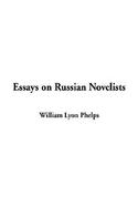 Essays on Russian Novelists cover