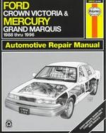 Haynes Ford Crown Victoria and Mercury Grand Marquis, 1988-96 cover