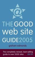 The Good Web Site Guide 2005 cover