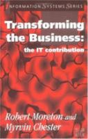 Transforming the Business The It Contribution cover