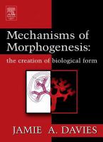 Mechanisms of Morphogenesis cover