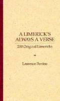 A Limericks Always a Verse cover