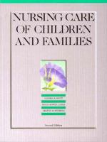 Nursing Care of Children and Families cover