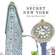 Secret New York : Color Your Way to Calm cover