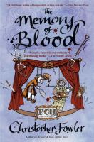 The Memory of Blood : A Peculiar Crimes Unit Mystery cover