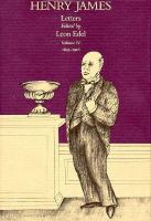 Henry James Letters 1895-1916 (volume4) cover