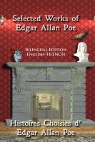 Selected Works of Edgar Allan Poe : Bilingual Edition: English-French cover