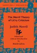 The Merril Theory of Lit'ry Criticism : Judith Merril's Nonfiction cover