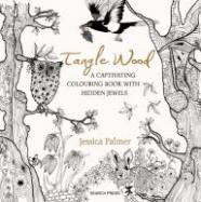 Tangle Wood : A Captivating Colouring Book with Hidden Jewels cover