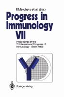 Progress in Immunology : International Congress Proceedings cover
