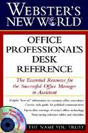 Webster's New World<sup><small>TM</small></sup> Office Professional's Desk Reference cover