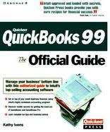 QuickBooks 99: The Official Guide cover