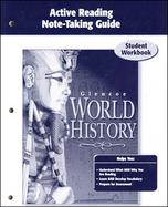 Glencoe World History, Active Reading Note-Taking Guide, Student Edition cover