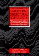The Techniques of Modern Structural Geology Applications of Continuum Mechanics in Structural Geology (volume3) cover