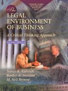 Legal Environment of Business, The: A Critical Thinking Approach with Total Law CD-ROM cover