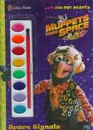 Space Signals Paint Box with Paint Brush and Paint Pots cover