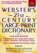 Webster's 21st Century Large Print Dictionary cover