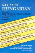 Say It in Hungarian cover