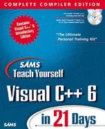 Sams Teach Yourself Visual C++ 6 in 21 Days with CDROM cover