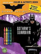 Batman Begins Color & Activity Book With Crayons cover