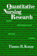 Quantitative Nursing Research cover