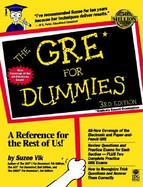 The GRE for Dummies cover