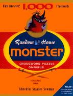 Random House Monster Crossword Puzzle Omnibus (volume1) cover