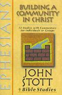 Ephesians Building a Community in Christ cover