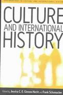 Culture and International History cover