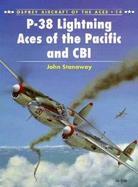 P-38 Lightning Aces of the Pacific and Cbi cover